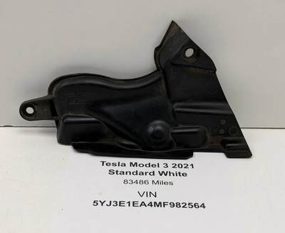 2017-2023 Tesla Model 3 Front Left Strut Shock Cover Trim OEM 1081694-00-A