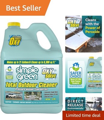 Oxy Solve Outdoor Pressure Washer Cleaner - Effective & Family-Safe Formula