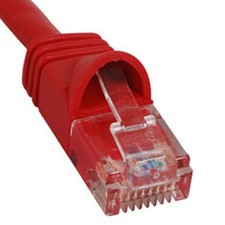 ICC PATCH CORD CAT 6 MOLDED BOOT 10' RD ICPCSK10RD UPC 633758013390 - Instal...