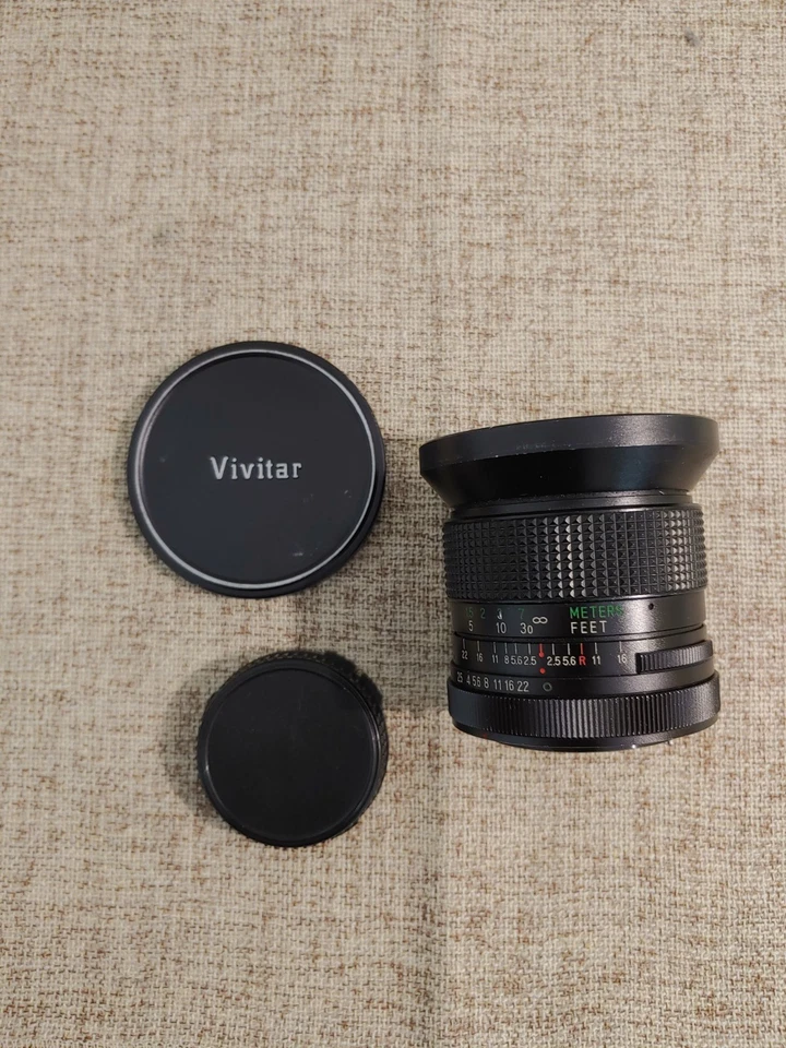 Canon FD mount Vivitar 28mm f2.5 Auto Wide-Angle manual focus SLR lens - Image 2 of 4