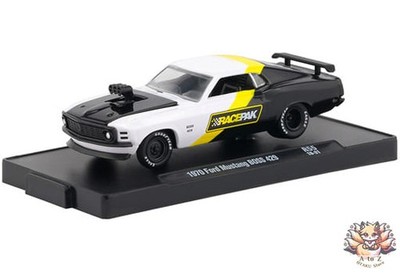 M2 Machines 1/64 1970 Ford Mustang Boss 429 Racepak Drivers 55
