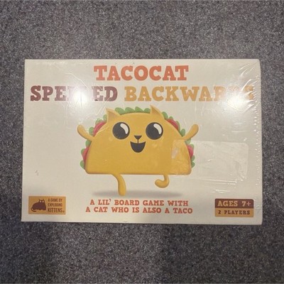 Tacocat Spelled Backwards Sealed Card Game Exploding Kittens Ages 7+
