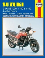 Haynes Publishing | Suzuki GS/GSX1000, 1100 & 1150 4-Valve Fours (79 - 88)...