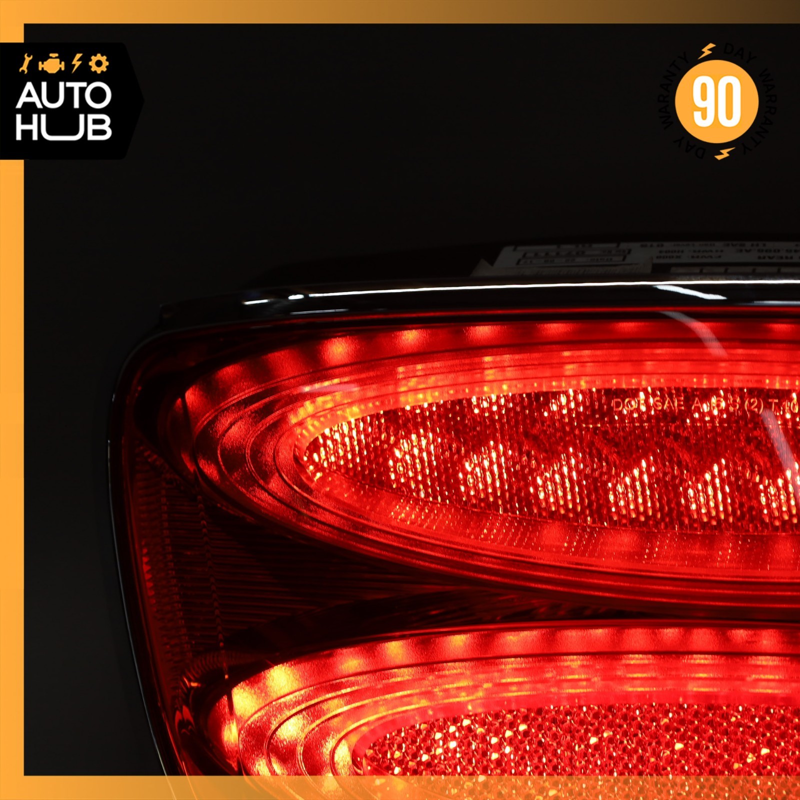 13-18 Bentley Continental GTC GT Left Driver Side LED Tail Light Lamp OEM 32k