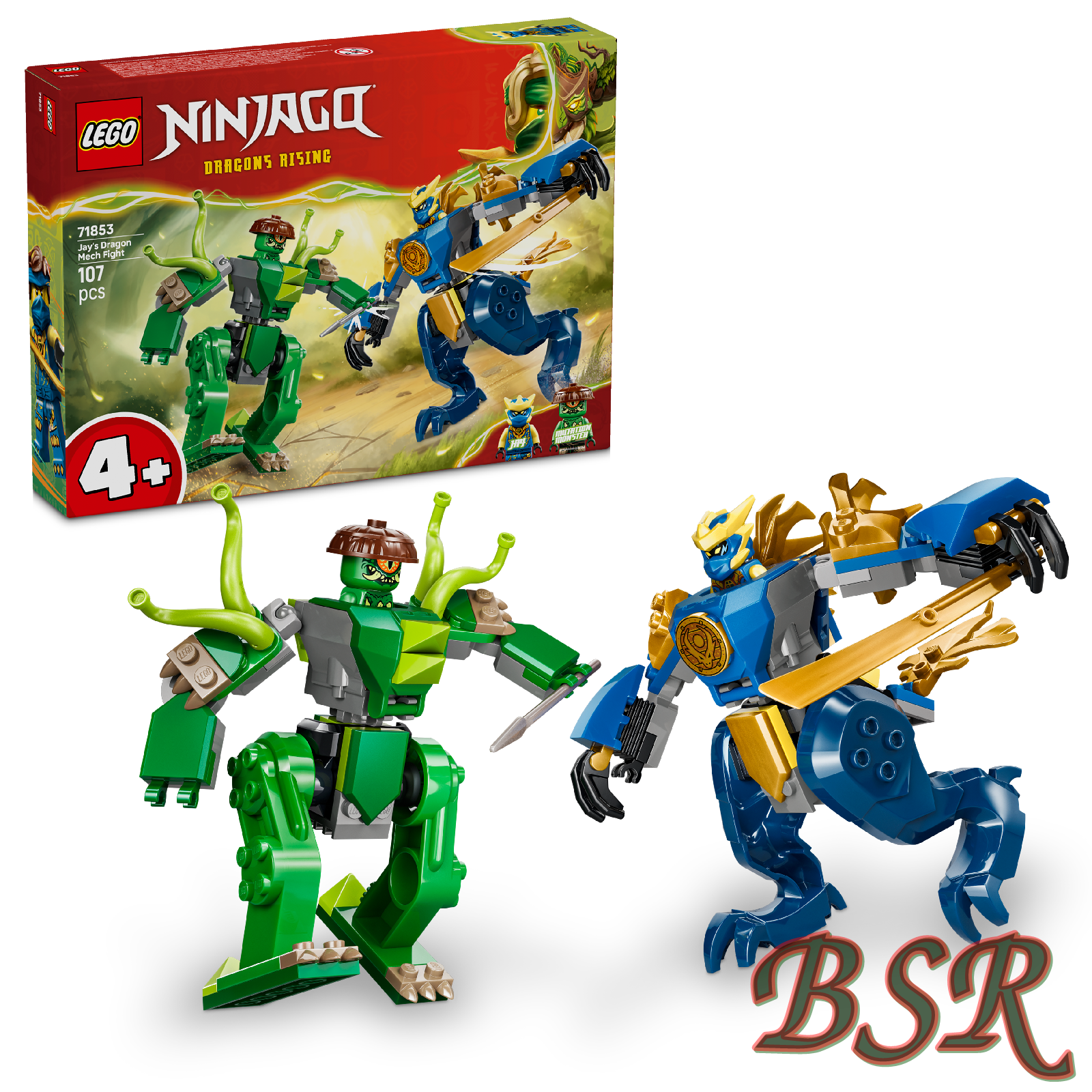 LEGO® NINJAGO 71853 Duell mit Jays Drachen-Mech - Bild 2