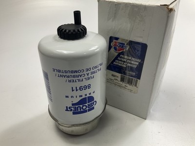 Carquest 86911 Key-Way Style Fuel Filter (5 Micron) For Stanadyne FM100 Series