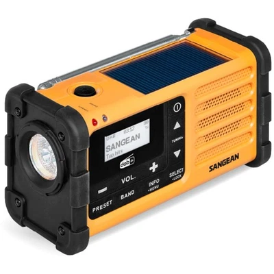 Sangean MMR-88 DAB+ (USB-C) gelb Notfall/Kurbel/Solar Radio Radio