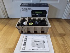 Roberts Unologic DAB DAB+ FM RDS Portable Radio Boxed Manual PSU Tested