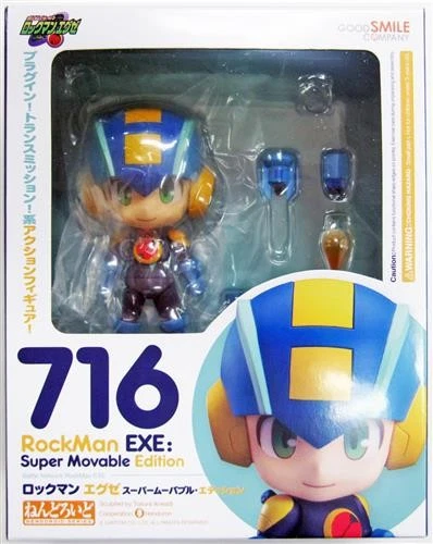 Good Smile NENDOROID 716 Rockman EXE Super Movable Edition Figur - Megaman - Bild 1 von 1