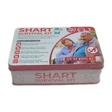 Funny Shart Survival Kit Poop Prank Gift Set with Wipes Gag Gift Set- New 