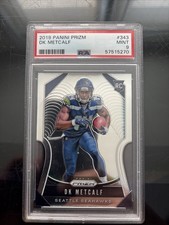  2019 Panini Prizm DK Metcalf Rookie Card PSA 9 #343 Seattle Seahawks NFL
