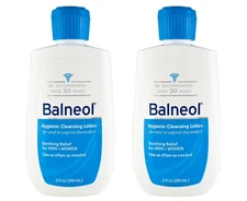 2 Pack Balneol Hygienic Cleansing Lotion 3 Oz (89 ml) Each Fast Shipping