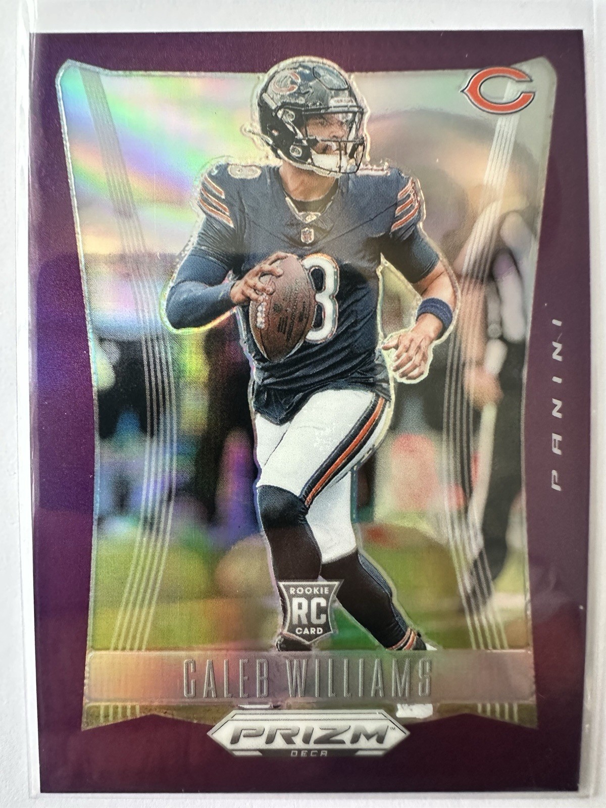 2024 Panini Prizm Deca -Caleb Williams- #54 Purple Prizm /99 (RC)