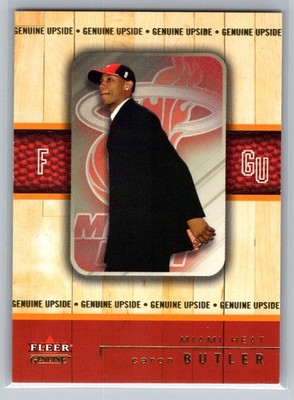 2002-03 Fleer Genuine UPSIDE /2002 #104 Caron Butler RC Miami Heat