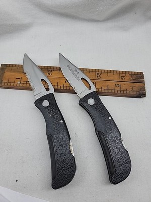 Gerber Easy Out USA Pocket Knife Lot Of 2 1995 First Production & 425 USA