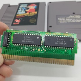 Wrecking Crew Nintendo Nes Authentic Cartridge With Manual & Third-Party Case