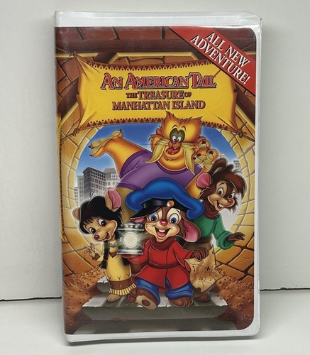 An American Tail The Treasure of Manhattan Island VHS 2000 Videoband FAST NEU