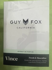 NEW GUY FOX VINCE Cologne For Men masculine MODERN AMERICAN CLASSIC SCENT $80