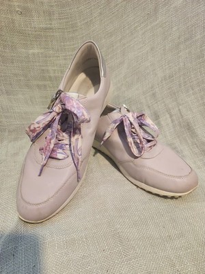 Remonte D3101-30 Lilac PURPLE Leather Sneaker Lace Up Casual  US 13 EU 45