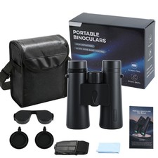 High Power 12x42 HD Binoculars BAK4 Prism FMC Google for Camping Hunting Travel