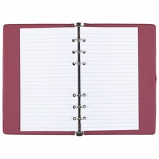 Mead 6-Ring Memo Book: 6-3/4 in. x 3-3/4 in. Red 