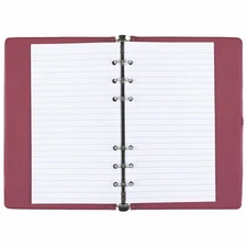 Mead 6-Ring Memo Book: 6-3/4 in. x 3-3/4 in. (Red)