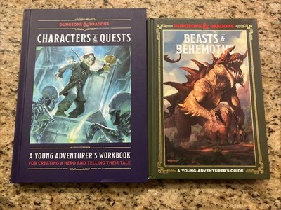 Beasts & Behemoths and Characters & Quests: Young Adventurer's Guides
