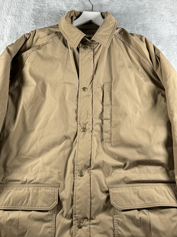 Vintage LL Bean Coat Mens Large Tall Wool Lined Thinsulate Parka Made USA 90s - Image 2 of 4