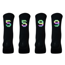2 Pairs Reflective Road Cycling Riding Bicycle Bike XC MTB BMX Sport Ankle Socks