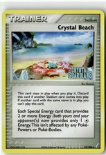 Crystal Beach Uncommon Crystal Guardians 75/100 Reverse Holo NM on eBay
