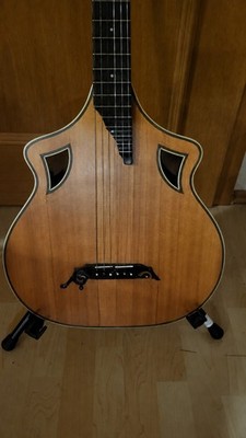 MAX ZIMMER 1908   RARE HAND-SIGNED MASTER-BUILT GUITAR Birdseye maple 