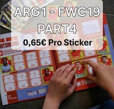 Panini WM 2026 Sticker Einzelsticker Aussuchen - 980 Sticker gelistet