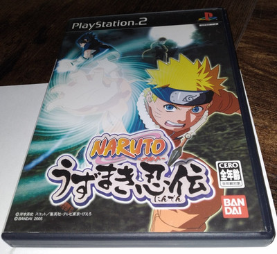 Naruto Uzumaki Chronicles (Sony PlayStation 2)  Japan Import NTSC-J PLEASE READ!
