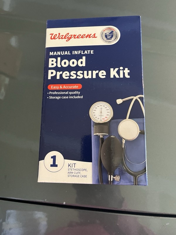 Walgreens Premium Upper Arm Blood Pressure Monitor - Black