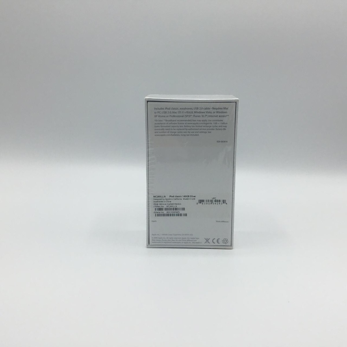 New Sealed Apple iPod Classic A1238 160 GB - 7th Generation