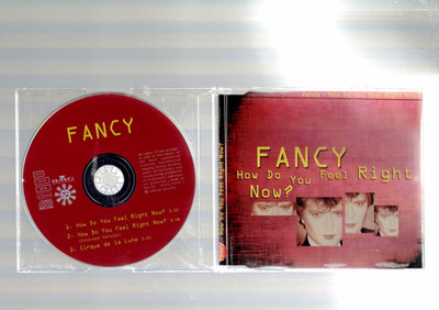 FANCY - Now DO you Feel Right Now ?, 3 Track - Maxi-CD,sehrgut,