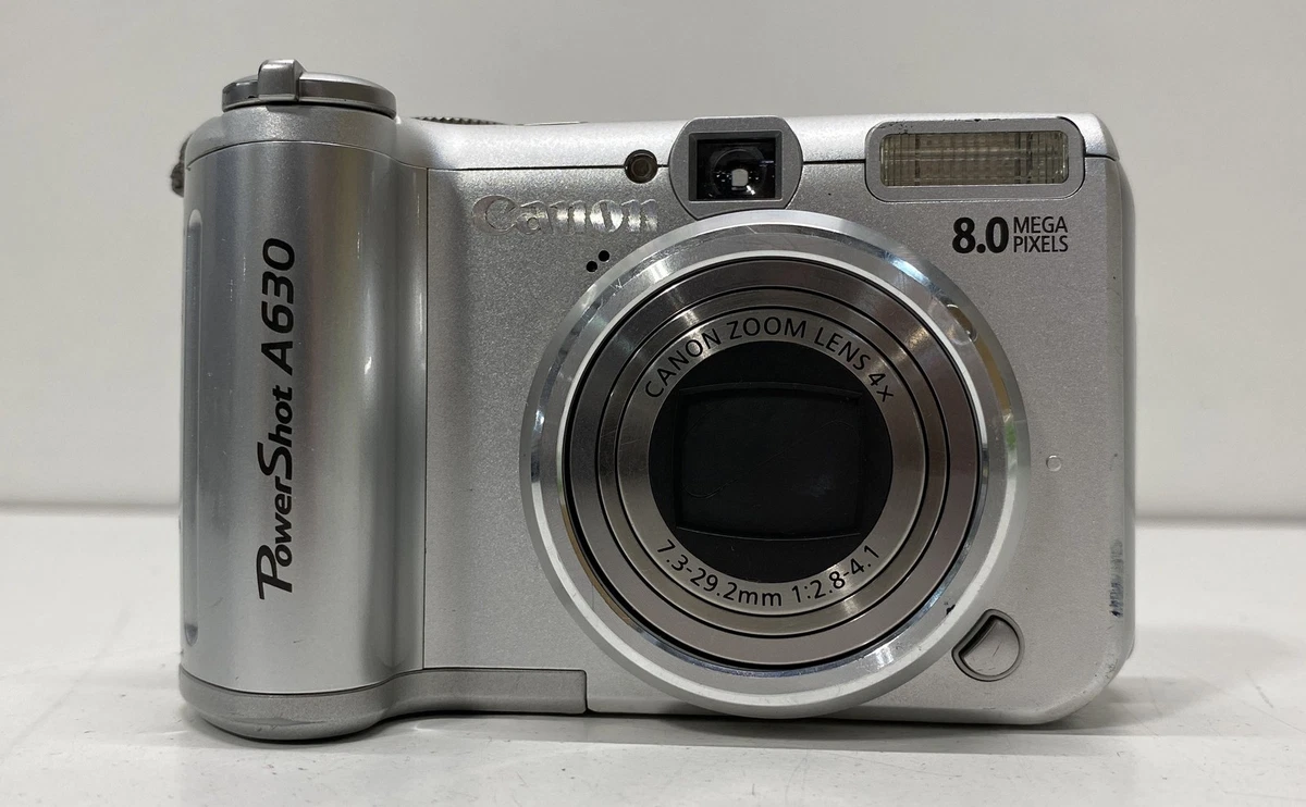 Canon PowerShot A630 PowerShot Digital Cameras 8-9.9 MP Maximum