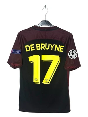 MINT NIKE MANCHESTER CITY 2016-2017 AWAY UCL DE BRUYNE 17 JERSEY CAMISETA TRIKOT - Photo 1/4