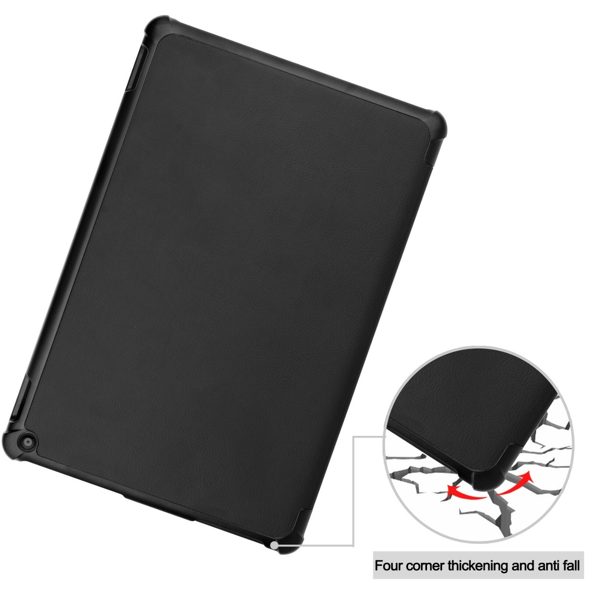 Custodia In Pelle Per Amazon Fire HD 10 10.1" 11&ordf; Gen (2021) &ndash; Con Supporto E Copertura