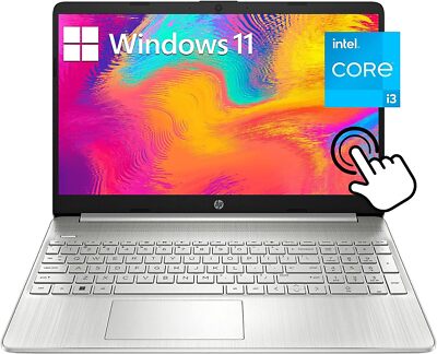 2025 HP Laptop 15.6'' Touchscreen Intel Core i3-1115G4 UP to 32GB RAM 2TB SSD US