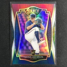 2021 Select TUCKER DAVIDSON Premier Level Rookie Tri-Color #160