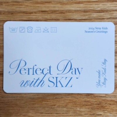 Felix Photocard Stray Kids 2024 Season's Greeting Perfect Day with