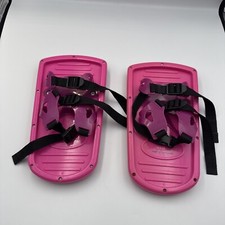 Ideal Sno Stompers Monster Dinosaur Tracks Snow Shoes Winter Fun Toy Snow