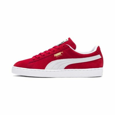 puma suede mens red