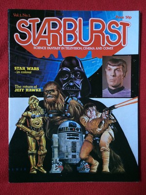 STARBURST #1,2,3 1978 STAR WARS SPECIAL STAR TREK CLOSE ENCOUNTERS