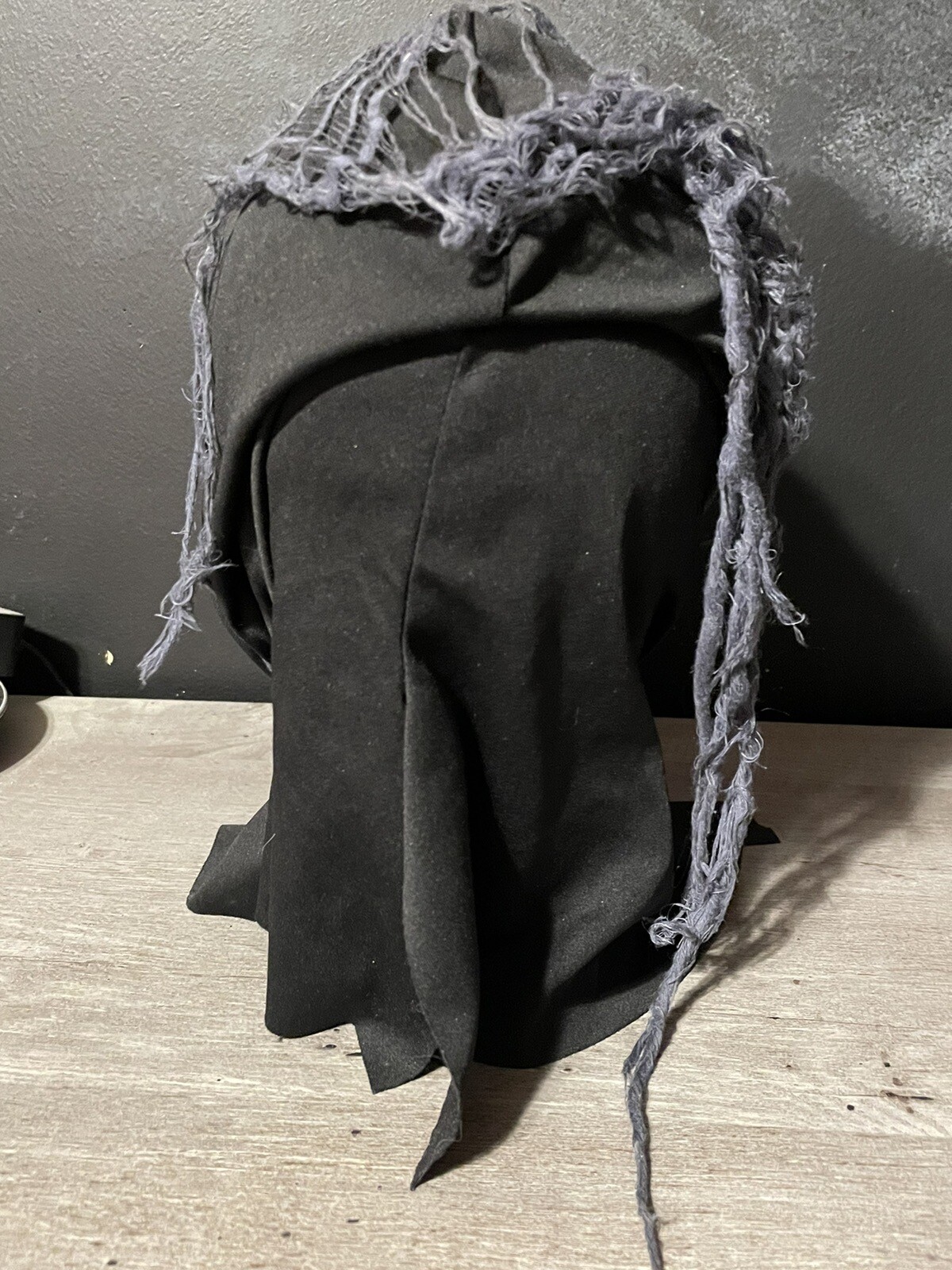 Halloween Orange Rubber Skull Mask eBay