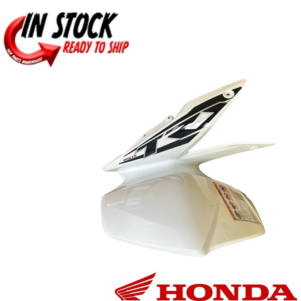 GUARDABARROS DELANTERO IZQUIERDO HONDA BLANCO 2006-2024 TRX250X EX OEM ORIGINAL 61250-HN6-F30ZA Foto 2 de 4