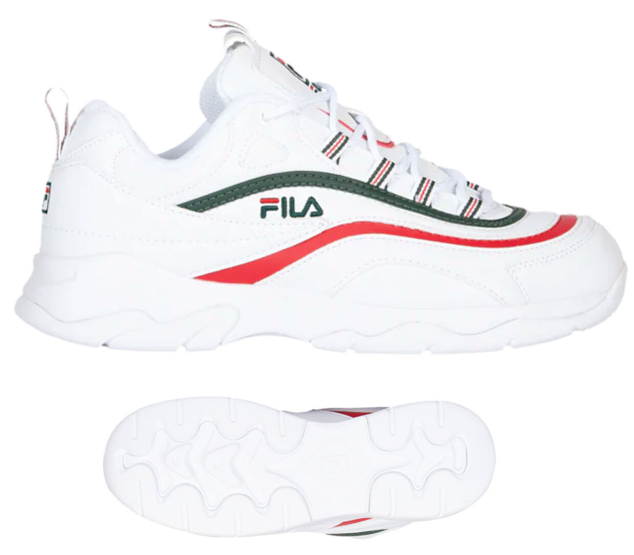 fila ray green