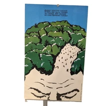 Save the forests! You don't like this either? ☭ office VTG soviet Ukraine Poster