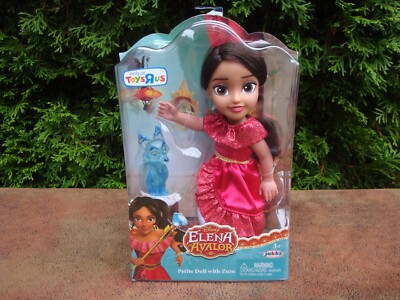 Toys R Us Disney Elena of Avalor Petite Doll with ZuZo by Jakks